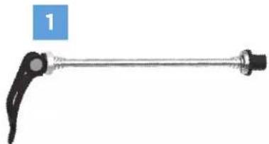 THULE 20110722 - 9 mm Ultvalnaven met quick release-kliksysteme - 2