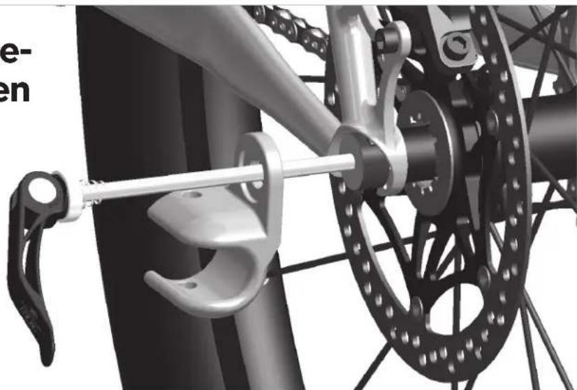 THULE 20110722 - >Adapter für verschiedene Rahmenformen oder Fahrräder mit integrierten Ständern: - 1