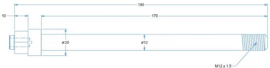 THULE 20110722 - Après avoir identifié les éléments 1-5 ci-dessus, recherche l'adaptateur Thule correspondant à l'axe traversant de votre vélo.\*\* - 4