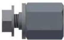 THULE 20110722 - Adaptador de buje interno Shimano, 3 / 8'' x 26 - 1