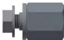 THULE 20100798 - Adaptador buje interno SRAM SPECTRO, FG 10.5x1.0 - 1