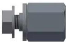 THULE 20100798 - Adapter für Nabenschaltungssystem Shimano, 3/8" x 26 - 1
