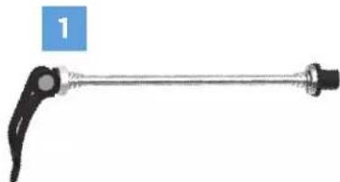 THULE 20100798 - 9 mm Ultvalnaven met quick release-kliksysteme - 2