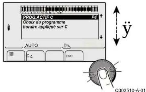 Oertli GMR 5065 Condens - Navigation dans les menus - 3