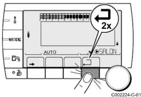 Oertli GMR 5065 Condens - Navigation dans les menus - 4