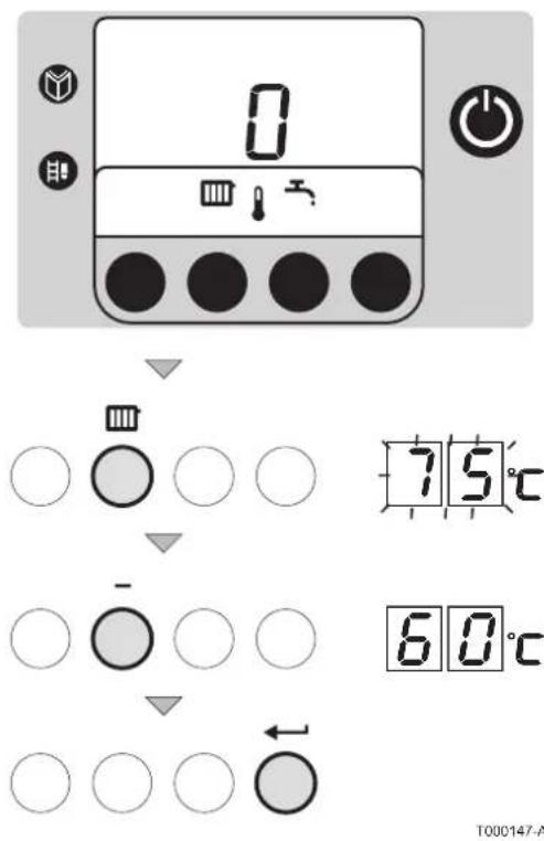 Oertli GMR 1000 Condens - Modification des réglages - 1