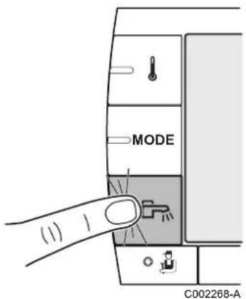 Oertli GMR 3015 Condens - Forcer la production d'eau chaude sanitaire - 1