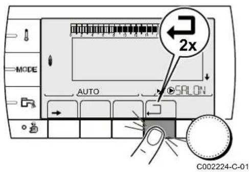 Oertli GMR 3015 Condens - Navigation dans les menus - 4