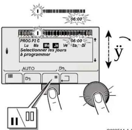 Oertli GMR 3015 Condens - Personnaliser un programme de chauffe - 6
