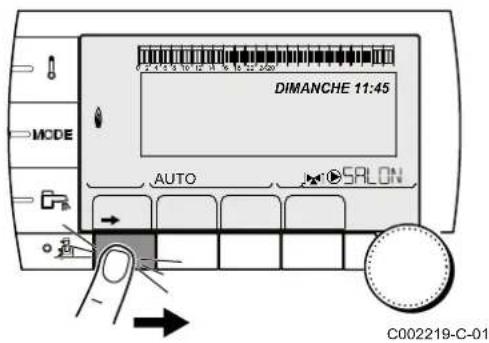 Oertli GMR 3015 Condens - Personnaliser un programme de chauffe - 1