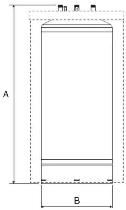 ACV HRS 800 - CARACTÉRISTIQUES DIMENSIONNELLES - 1