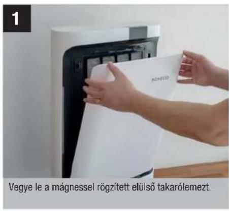 BONECO P500 - ÜZEMBE HELYEZÉS - 1