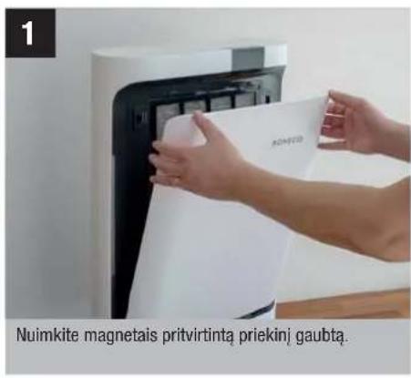 BONECO P500 - EKSPLOATAVIMO PRADZIA - 1