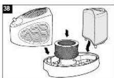 BONECO AOS E2241 - Remplacement du filtré d'évaporation - - 17