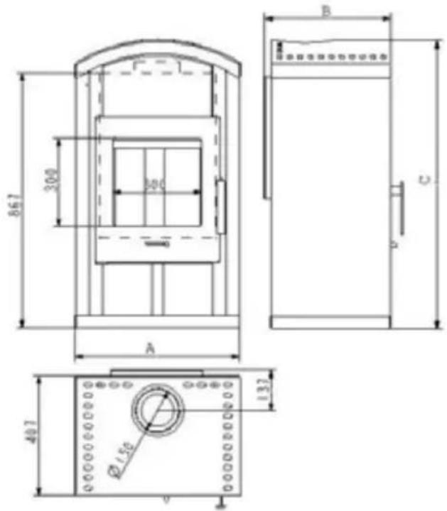 Wamsler Zurich - Maßzeichnungen - 2