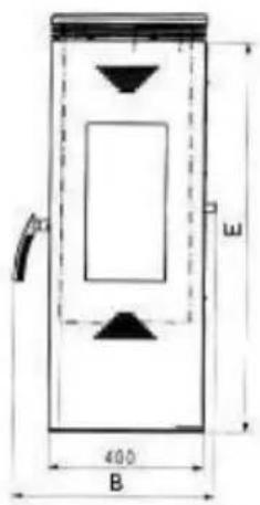 Wamsler Vista - Disegni dimensionali e dati - 2