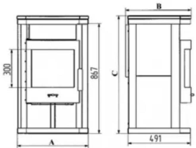Wamsler Saturn - Disegni dimensionali dati - 14