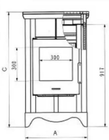 Wamsler Mars - Plans avec les dimensions - 7
