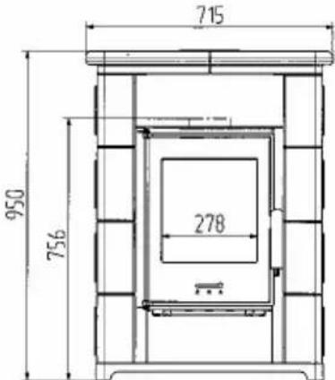 Wamsler Montafon - Plans avec les dimensions - 10