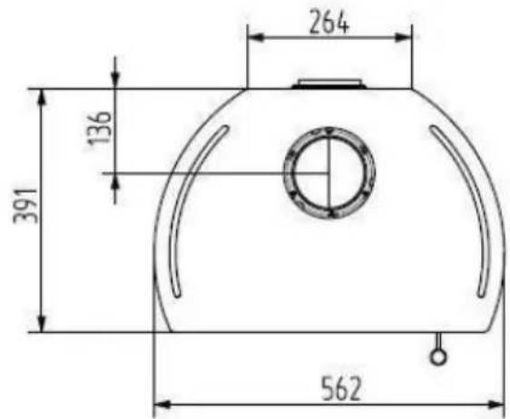 Wamsler MLine - Plans avec les dimensions - 3