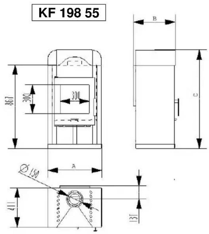 Wamsler KF 198 56 - Disegni dimensionali e dati - 4