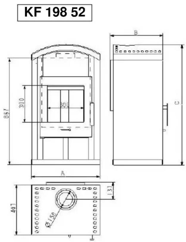 Wamsler KF 198 56 - Disegni dimensionali e dati - 3