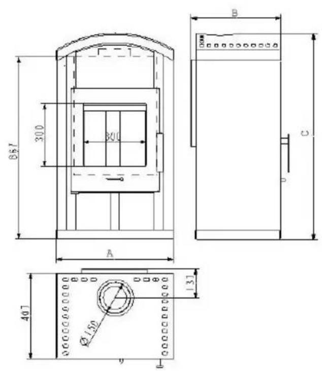 Wamsler KF 198 55 - Disegni dimensionalati dati - 3