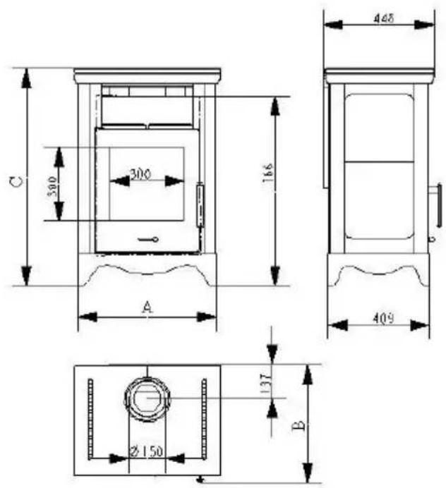 Wamsler KF 198 50 - Disegni dimensionali e dati - 7