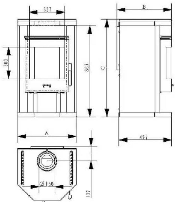 Wamsler KF 198 50 - Disegni dimensionali e dati - 5