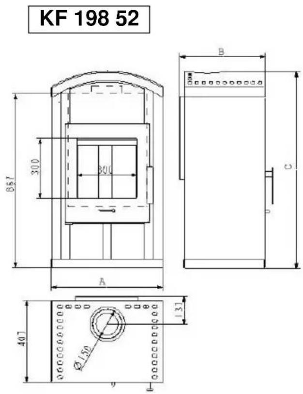 Wamsler KF 198 50 - Disegni dimensionali e dati - 3