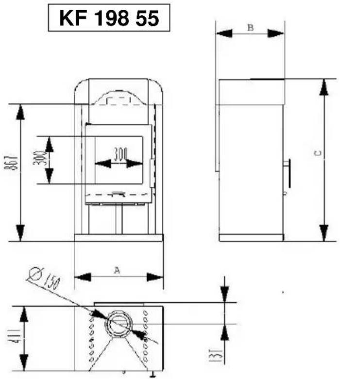 Wamsler KF 198 50 - Disegni dimensionali e dati - 4