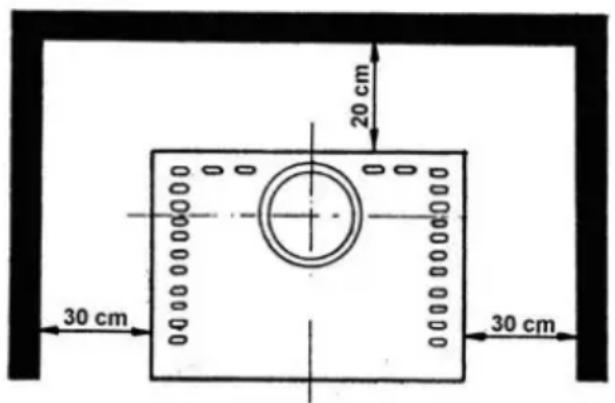 Wamsler KF 198 51 - Sol dessous et devant le poèle - 2