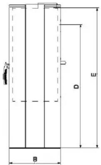 Wamsler Impression - Plans avec les dimensions - 1