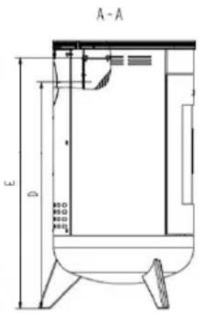 Wamsler Impression - Disegno dimensionale - 5