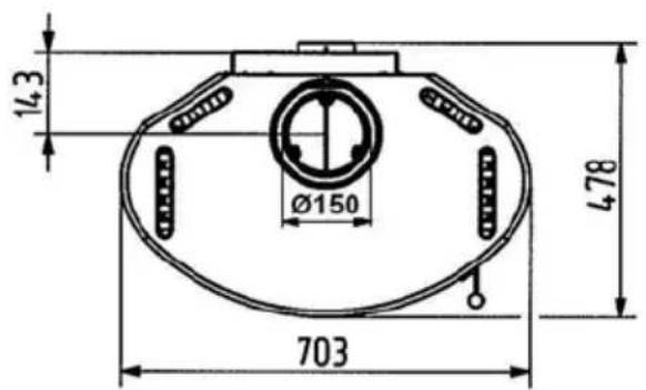 Wamsler Delta - Dimensional drawings - 3