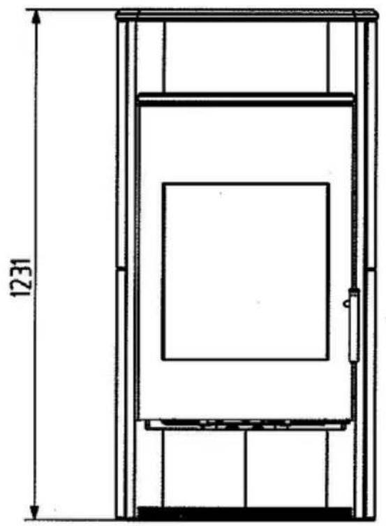 Wamsler Delta - Plans avec les dimensions - 3