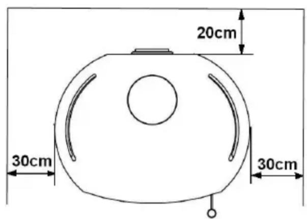 Wamsler Boston - Sol dessous et devant le poêle - 1