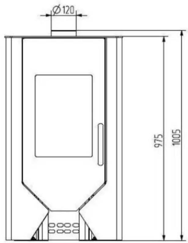 Wamsler Boston - Disegni dimensionalati dati - 2