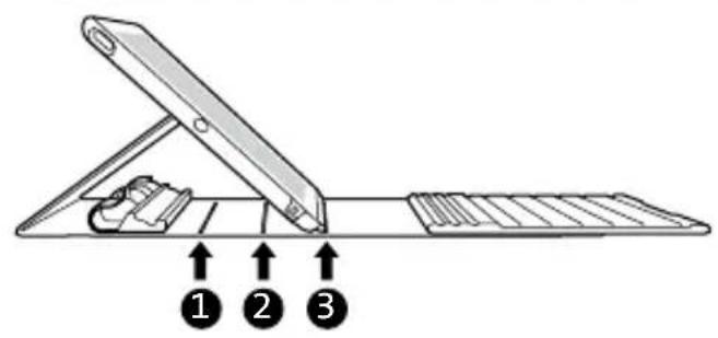 KENSINGTON KeyFolio Exact Plus - Nézetek megtekintési szögei - 3