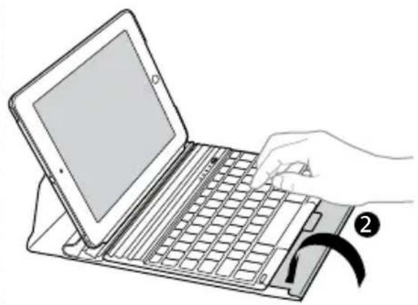 KENSINGTON KeyFolio Exact Plus - Funzionalità poggiapoli - 2