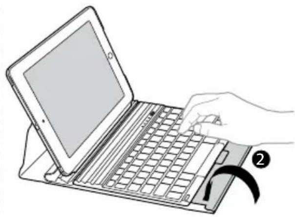 KENSINGTON KeyFolio Exact Plus - Kézfejet pihentető funkciók - 2