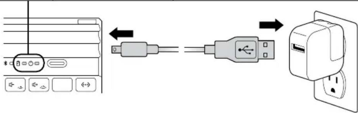 KENSINGTON KeyFolio Exact Plus - Charging - 1