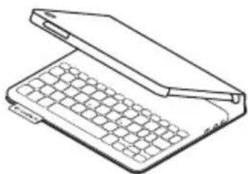 LOGITECH Keyboard Folio mini - Verstauen des iPad mini für den Transport - 1