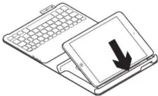 LOGITECH Keyboard Folio mini - Première utilisation - 1