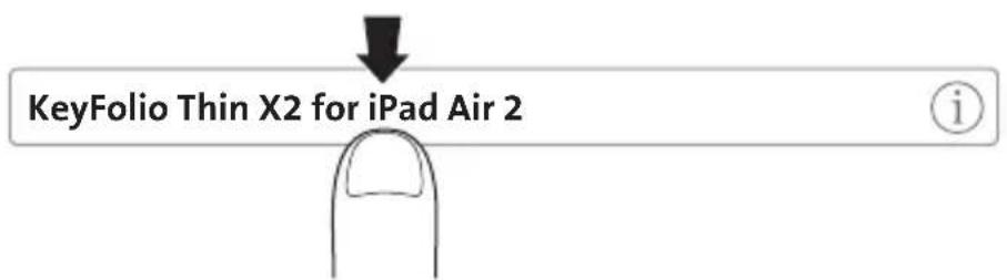 KENSINGTON Keyfolio Thin X2 - Párování - 4