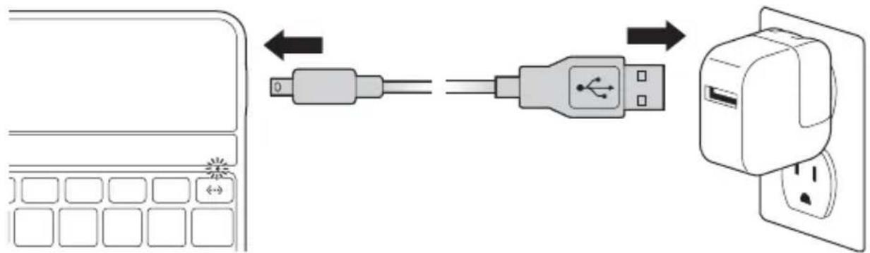 KENSINGTON Keyfolio Thin X2 - Töltés - 1