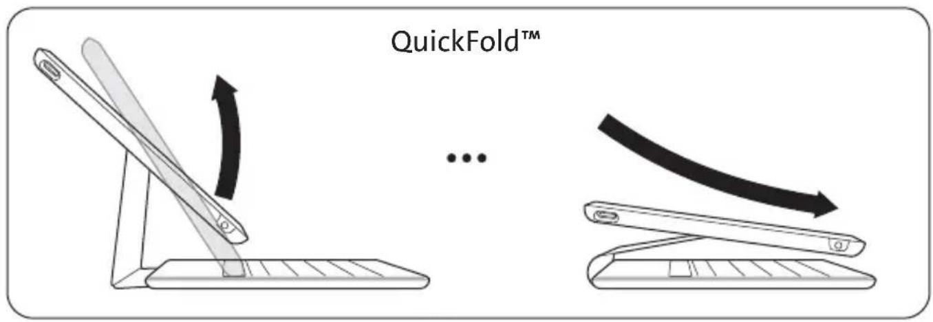 KENSINGTON Keyfolio Thin X2 - Modes d'affichage - 2