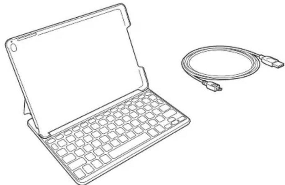 KENSINGTON KeyFolio Thin X2 Plus - KeyFolio Thin X2 PlusTM for iPad AirTM 2 Thin Folio with Backlit Bluetooth® Keyboard - 2