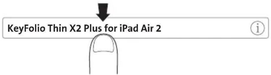 KENSINGTON KeyFolio Thin X2 Plus - Pairage - 4