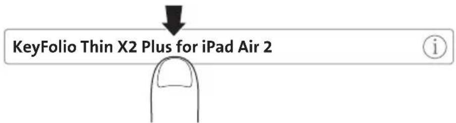 KENSINGTON KeyFolio Thin X2 Plus - Pairing - 4